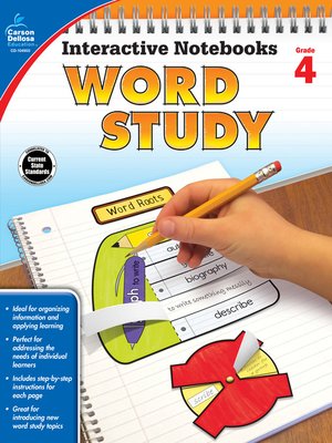 cover image of Interactive Notebooks Word Study, Grade 4